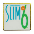 1.25" Digital Label - USA Made Lapel Pin